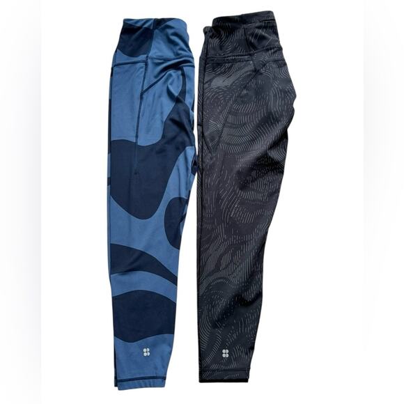 Sweaty Betty Women’s super soft 7/8 and power leggings bundle size 8 activewear - Picture 1 of 9